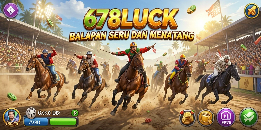 Gameplay menegangkan dalam 678LUCK dengan mobil balap yang cepat.