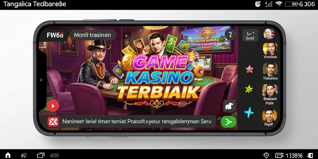 Tampilan menarik dari gameplay FW66 yang memikat para pemain Kasino.