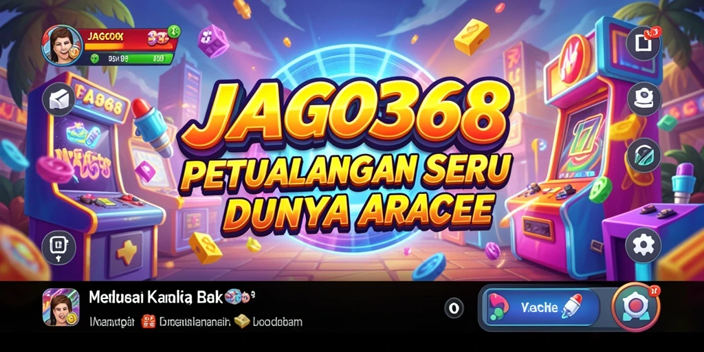 Tampilan gameplay dinamis dan penuh aksi dari JAGO368.
