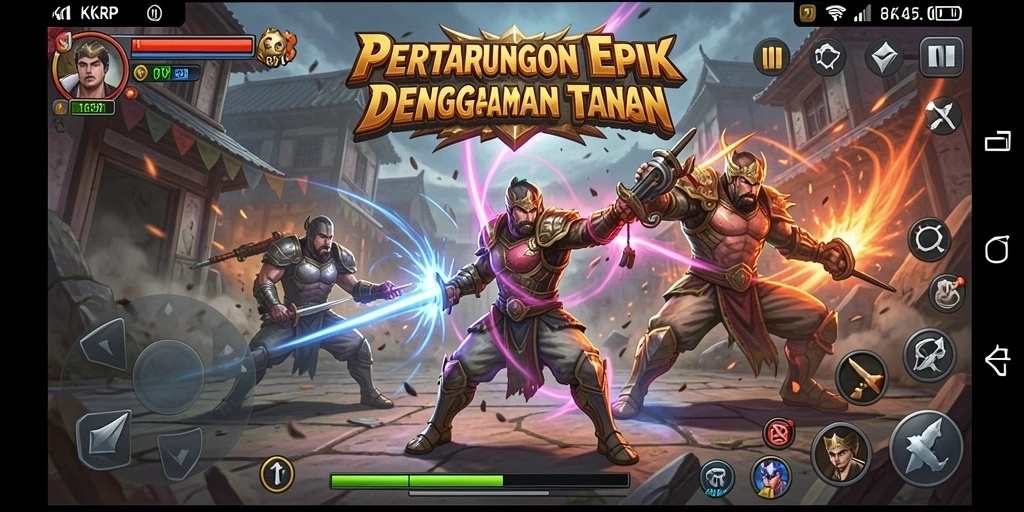 Tampilan gameplay KKRP yang seru dan mendebarkan.