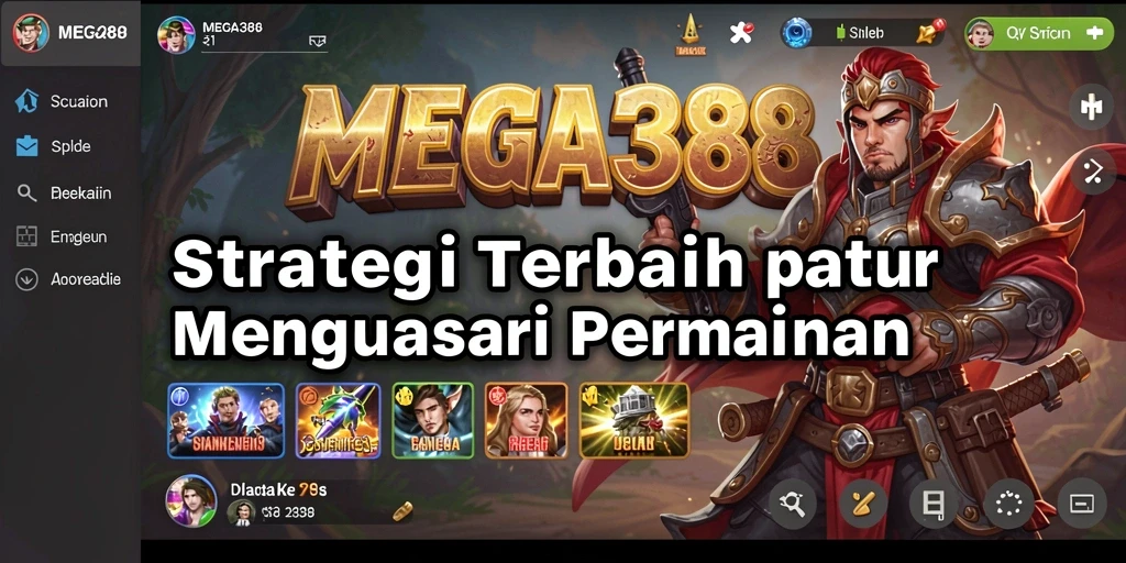 Tampilan gameplay seru dari MEGA388 yang menantang strategi pemain.